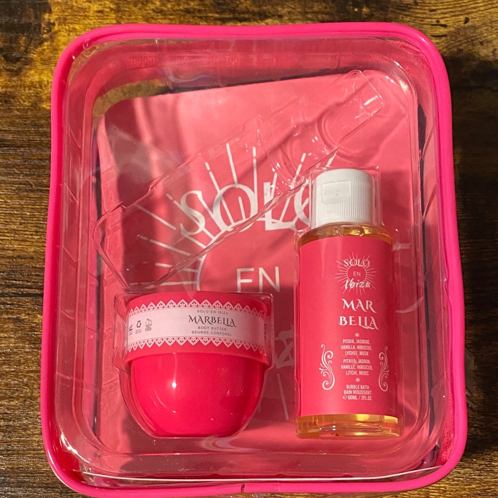 Solo en Ibiza Marvella body butter and bubble bath Set of 2